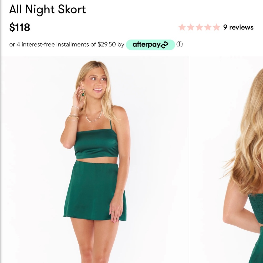 Show me your mumu all night skort